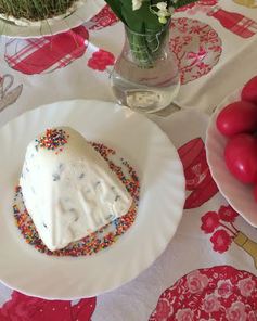 Быстрая творожная пасха