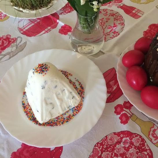 Рецепт быстрой творожной пасхи