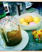 Кулич на Пасху