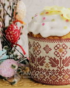 Кулич на сливках