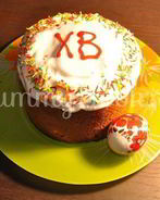 Кулич пасхальный наливной