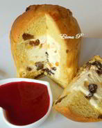 Кулич с домашним мороженым