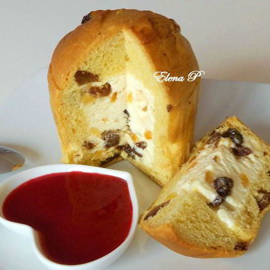 Рецепт кулича с домашним мороженым