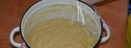 кулич с изюмом на пасху. Шаг 2