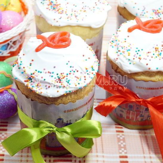 Рецепт кулича с изюмом