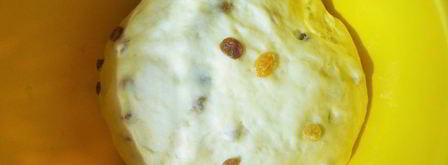 кулич с ромом и изюмом. Шаг 4