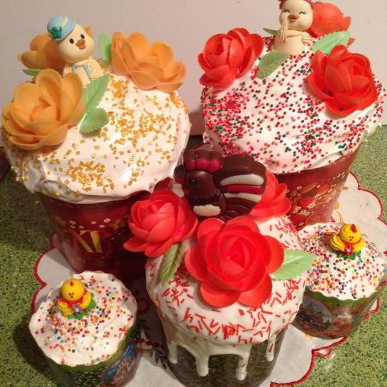 Рецепт куличей на александрийском тесте