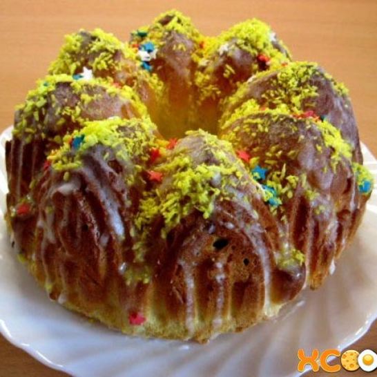 Рецепт лимонного кулича