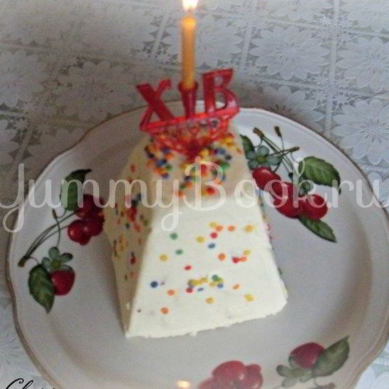 Рецепт пасхи царской — творожной