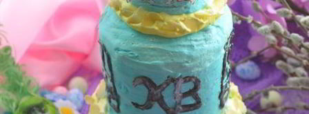 пасхальный кулич храм. Шаг 11