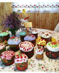 Пасхальные куличи