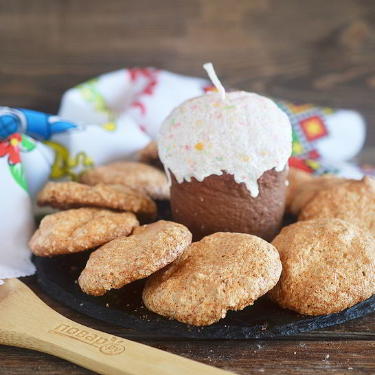 Рецепт пасхальных миндальных макарун