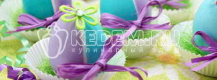 пасхальные яйца цветочки. Шаг 5