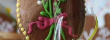 расписные пряники пасхальные яйца имбирные. Шаг 7