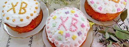 шафрановый кулич с марципаном. Шаг 7