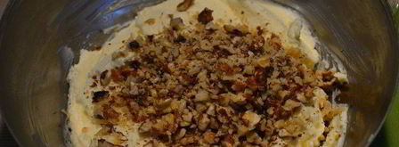 сливочная пасха с грецкими орехами и финиками. Шаг 4