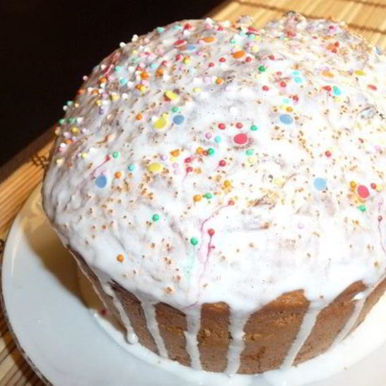 Рецепт традиционного пасхального кулича с изюмом