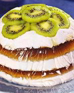 Творожная пасха с киви