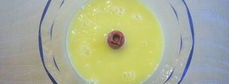 творожный кулич с шоколадной глазурью. Шаг 4