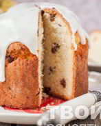 Творожный кулич