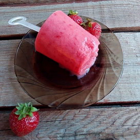 Рецепт клубничного щербета