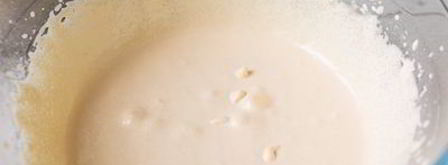 шоколадно-ванильный пудинг с клубникой. Шаг 3