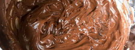 шоколадно-ванильный пудинг с клубникой. Шаг 7