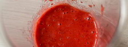 шоколадно-ванильный пудинг с клубникой. Шаг 9