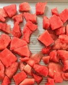 Сорбет из арбуза