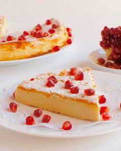 Чизкейк-суфле из трех ингредиентов