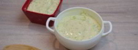 кабачковое суфле с индейкой под грибным соусом. Шаг 6