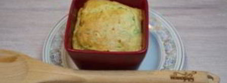 кабачковое суфле с индейкой под грибным соусом. Шаг 8