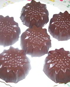 Конфеты с персиками и творожным суфле