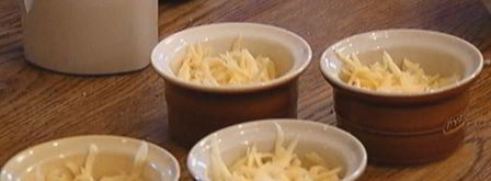 крабовое суфле с чеддером и пармезаном. Шаг 5