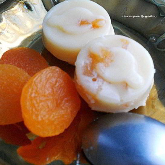 Рецепт нежнейших конфет-суфле с курагой шампань