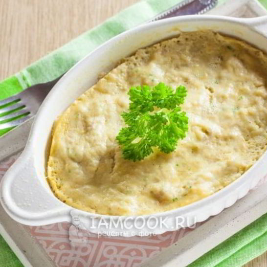 Рецепт рыбного суфле в микроволновке