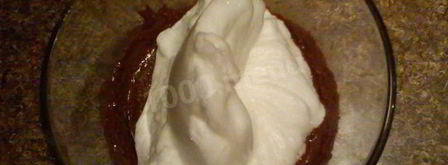 шоколадное суфле с ванильным вкусом. Шаг 10