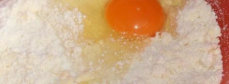 сладкий киш с творожным суфле и абрикосами. Шаг 5