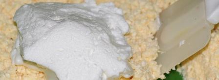 сладкий киш с творожным суфле и абрикосами. Шаг 10