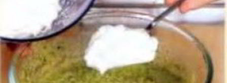 суфле из брокколи и трех видов сыра. Шаг 5