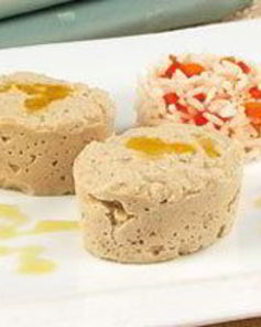 Суфле из курицы c овощами