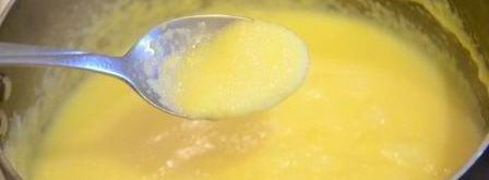 суфле из поленты с вешенками. Шаг 2