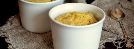 суфле из поленты с вешенками. Шаг 9