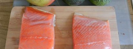 суфле из семги с цитрусовым салатом. Шаг 7