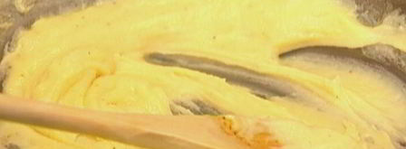 суфле из сыра пеше миньон с мускатным орехом. Шаг 3