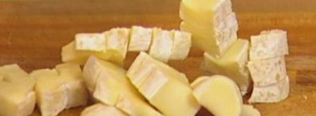 суфле из сыра пеше миньон с мускатным орехом. Шаг 6