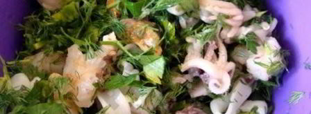 суфле морской коктейль. Шаг 2