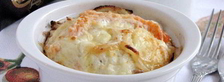 суфле с рисом, семгой и сыром джюгас. Шаг 10