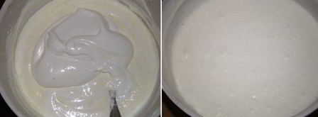 торт-суфле без выпечки. Шаг 5