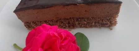 торт-суфле шоколадные облака. Шаг 23